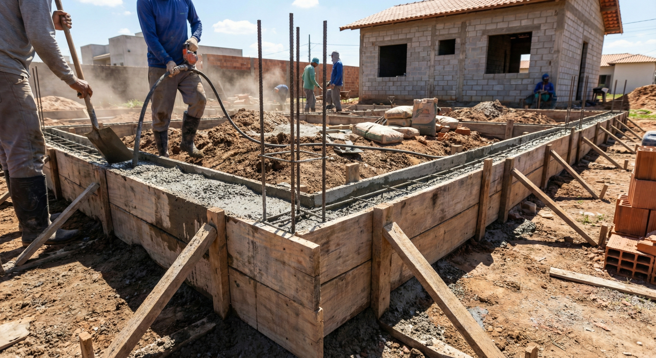 Esse truque na caixaria do baldrame evita dor de cabeça e quase ninguém faz na obra