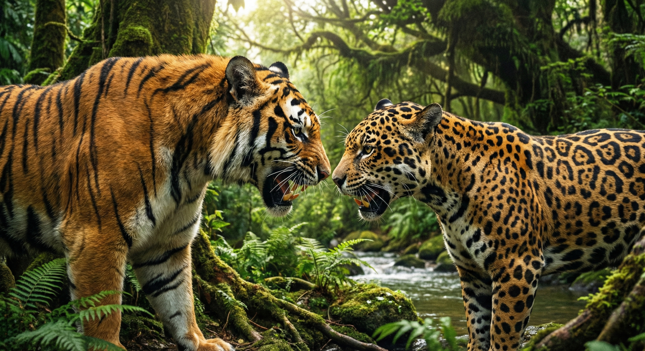 Qual a diferença entre tigre, onça e leão e por que no Brasil só há onças-pintadas