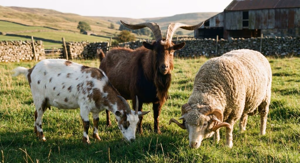 Qual a diferença entre cabra, bode, carneiro e ovelhas?