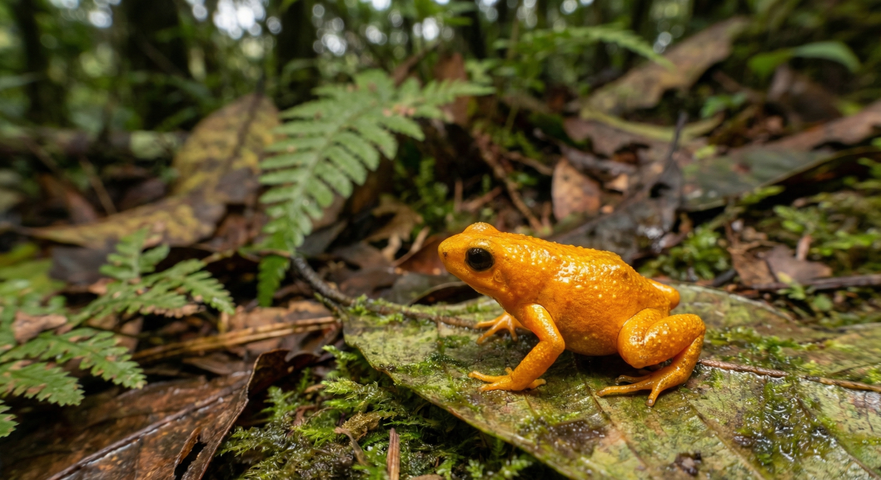Por que essa espécie de sapo não consegue pular direito?