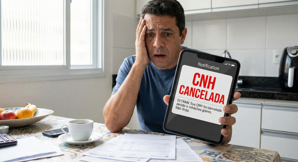 Esse é o sistema que tira sua CNH sem parar o carro e sem aviso nenhum em 2026