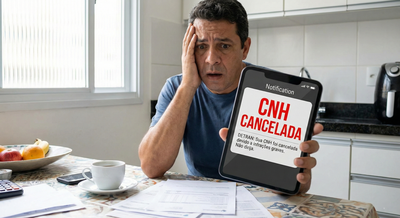 Esse é o sistema que tira sua CNH sem parar o carro e sem aviso nenhum em 2026