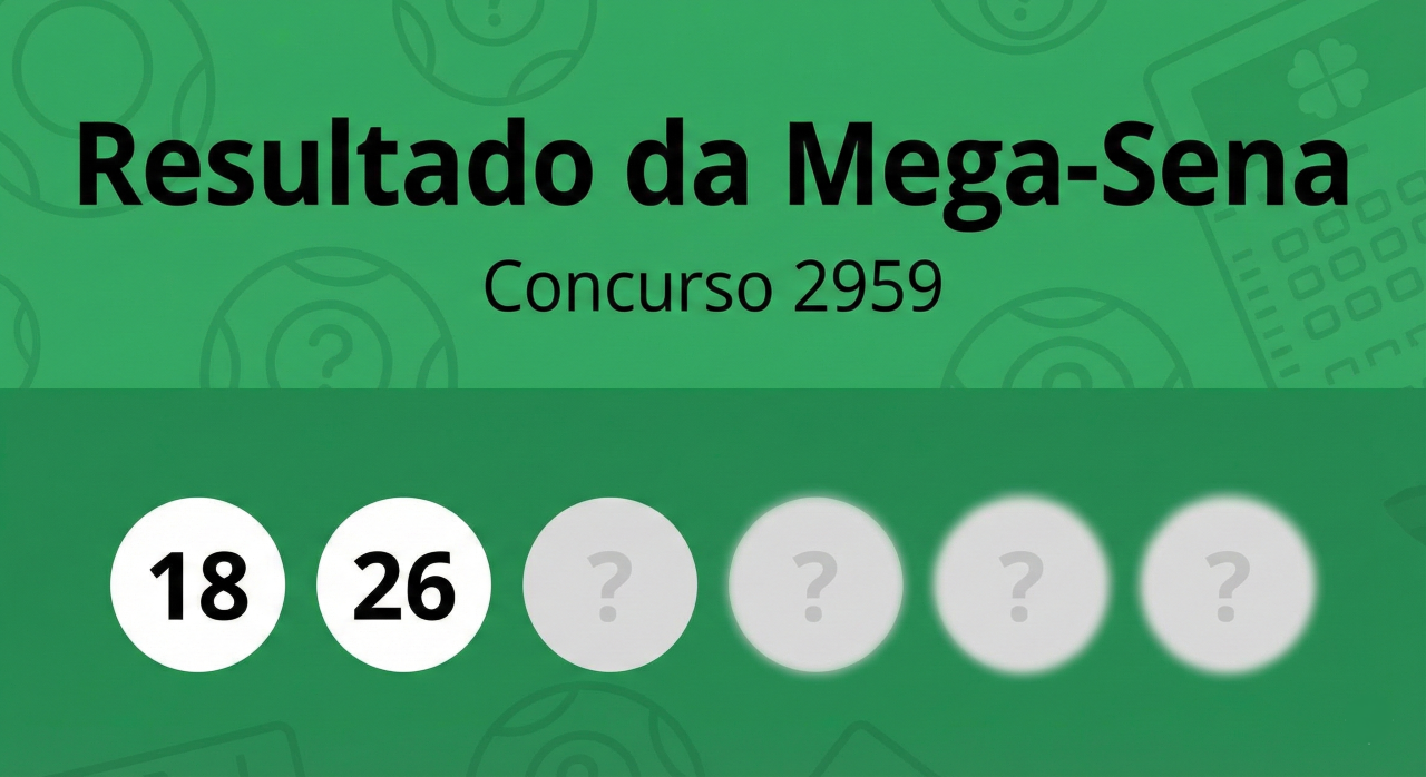 Mega-sena da terça-feira acumula e prêmio sobe para R$ 35 milhões