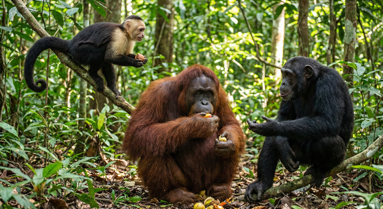 Qual a diferença entre macacos, símios e chimpanzé?