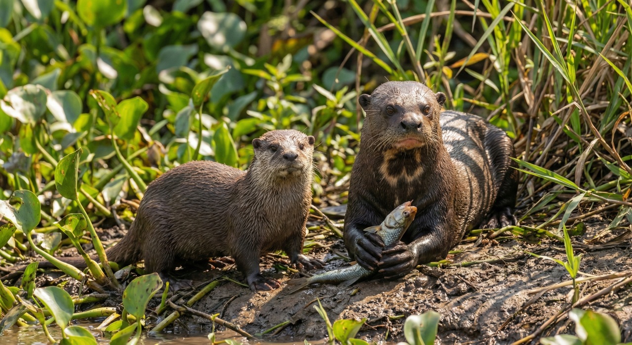 Qual a diferença entre lontras e ariranhas?