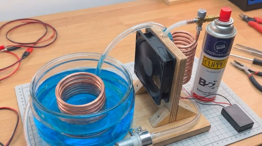 Esse projeto com ventilador e isobutano esfria até -10 °C e é tão simples que você vai querer montar um ainda hoje