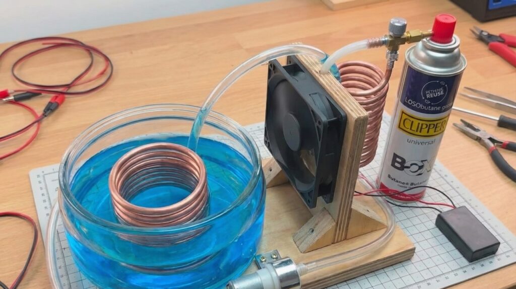 Esse projeto com ventilador e isobutano esfria até -10 °C e é tão simples que você vai querer montar um ainda hoje