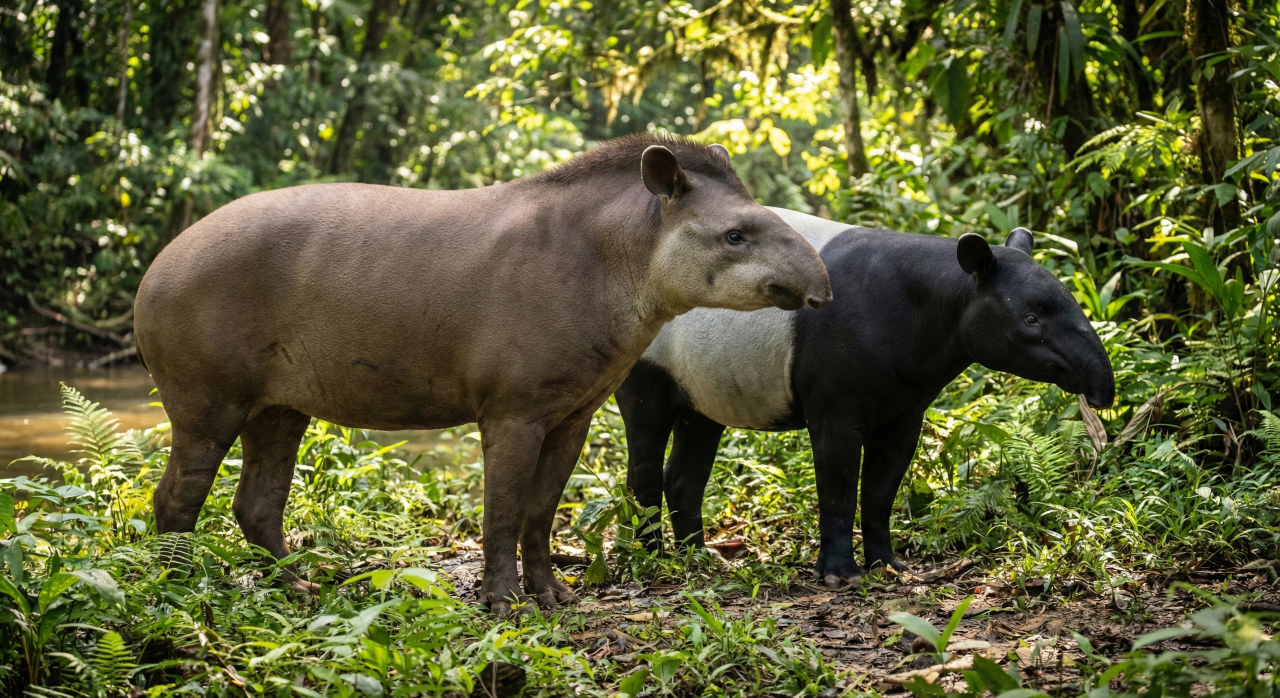 Como nunca mais errar na diferença entre anta e tapir