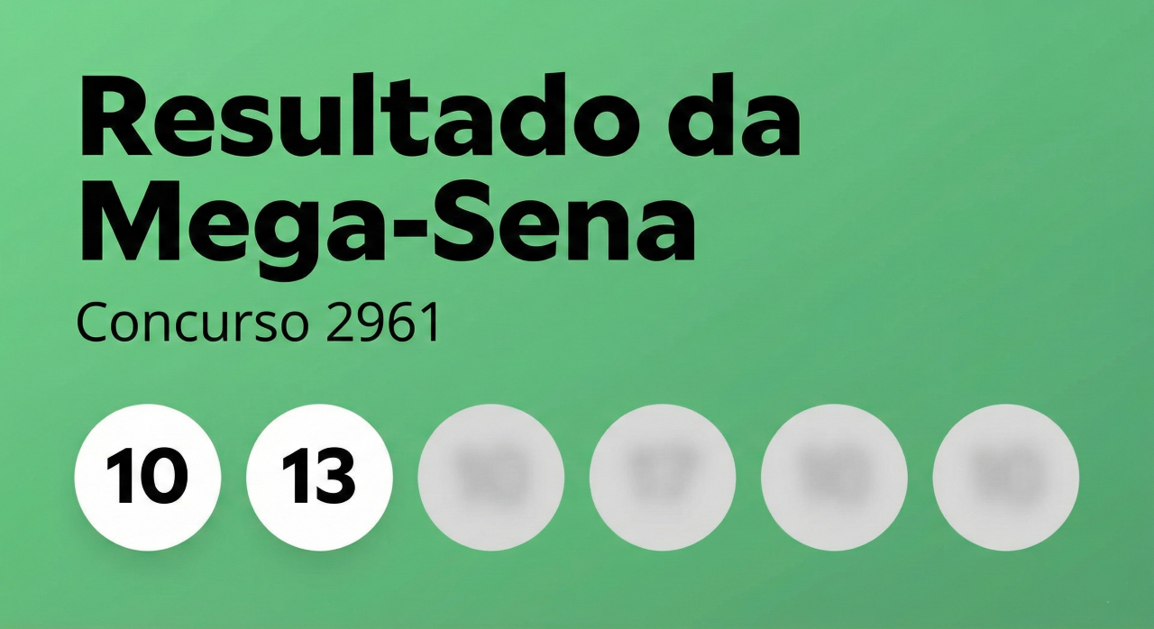 Resultado da Mega-sena deste sábado, 17/01
