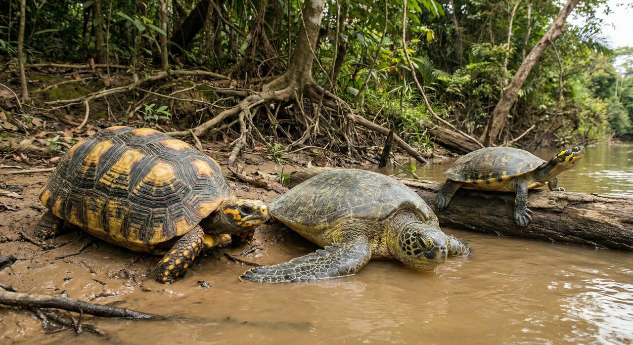 Qual a diferença entre tartarugas, jabutis e cágados?