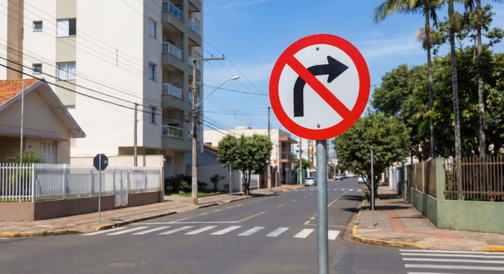 A placa que mais multa no trânsito está em todo lugar e pega motoristas distraídos