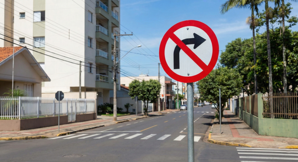 A placa que mais multa no trânsito está em todo lugar e pega motoristas distraídos