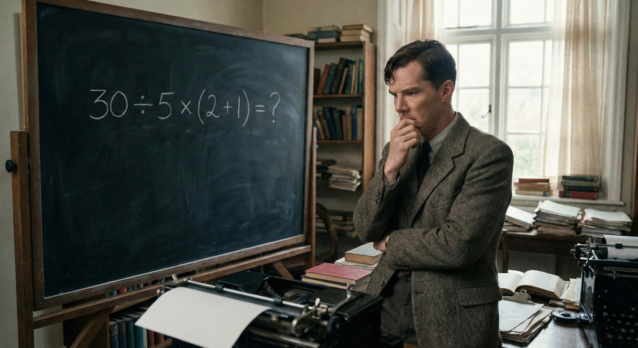 Quanto é 30 ÷ 5 × (2 + 1)? Uma equação que engana 97% dos que tentam