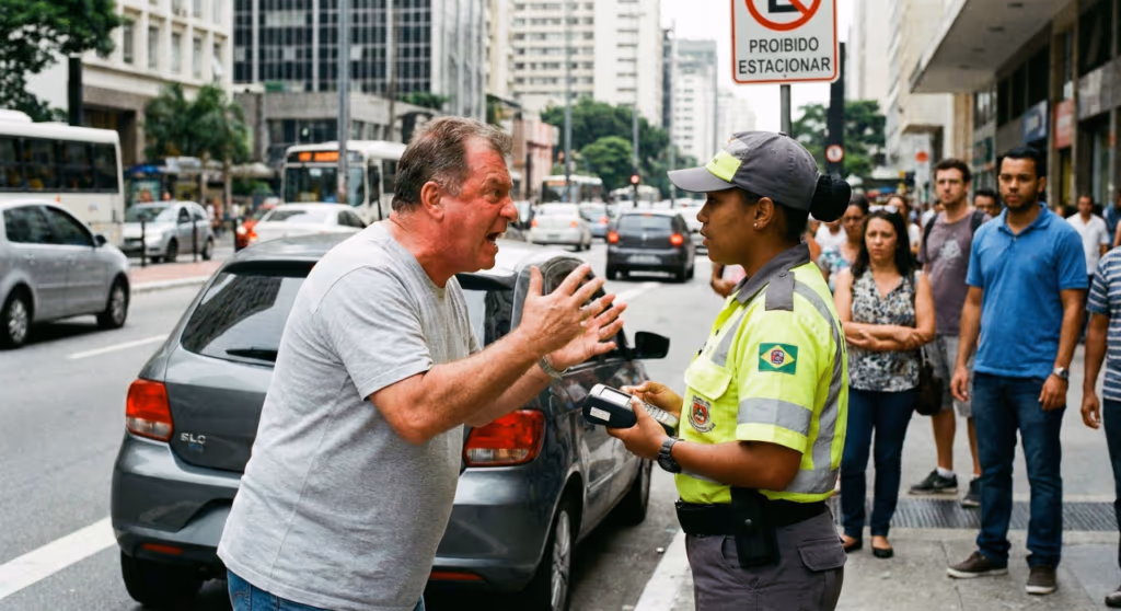 Nunca discuta com o agente de trânsito: o que fazer no lugar