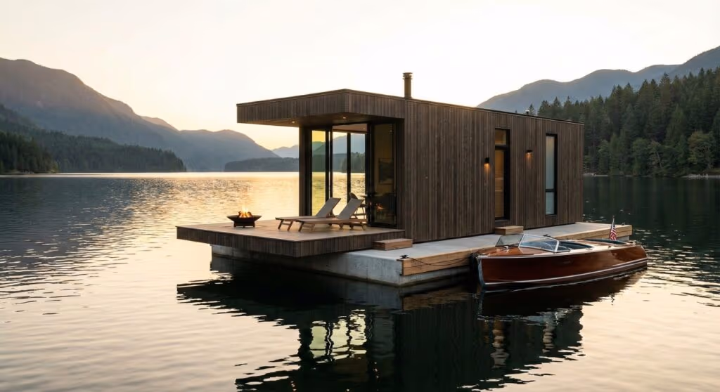 Como essa casa suspensa sobre um lago virou referência de arquitetura moderna