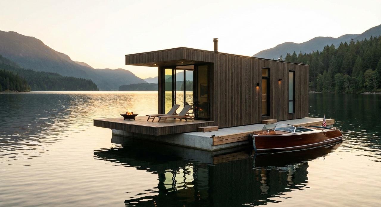 Como essa casa suspensa sobre um lago virou referência de arquitetura moderna