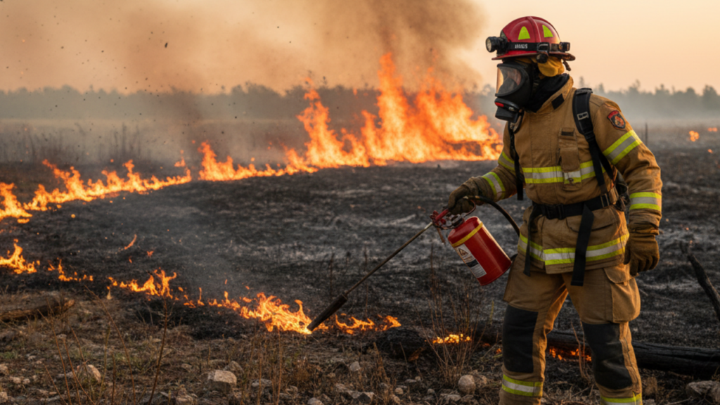 Contrafogo, a tática polêmica que usa mais fogo para combater incêndios