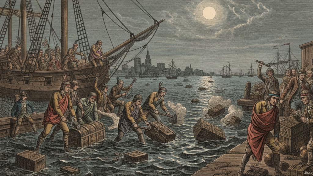 O dia em que um “bule de chá” abriu caminho para a independência dos EUA