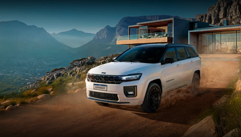 Com até 272 cv e 3 motores turbinados, o Commander 2026 encara os SUVs chineses com força e tradição