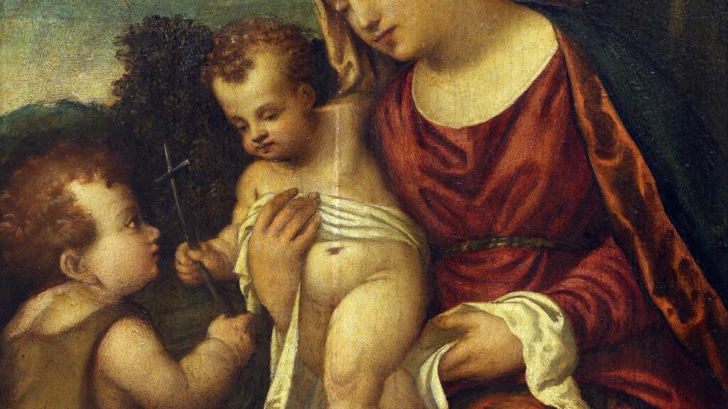 Madona com São Giovannino