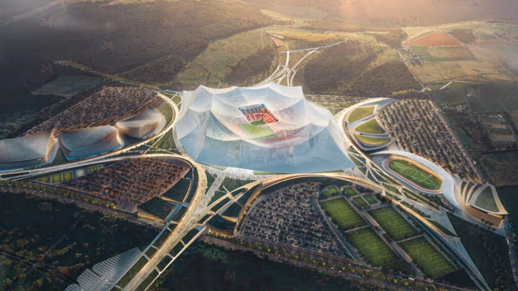 Maior estádio de futebol do mundo terá capacidade para 115.000 pessoas e fica pronto em 2028