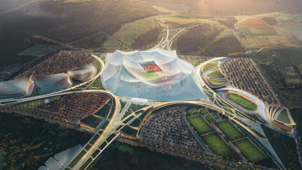 Maior estádio de futebol do mundo terá capacidade para 115.000 pessoas e fica pronto em 2028
