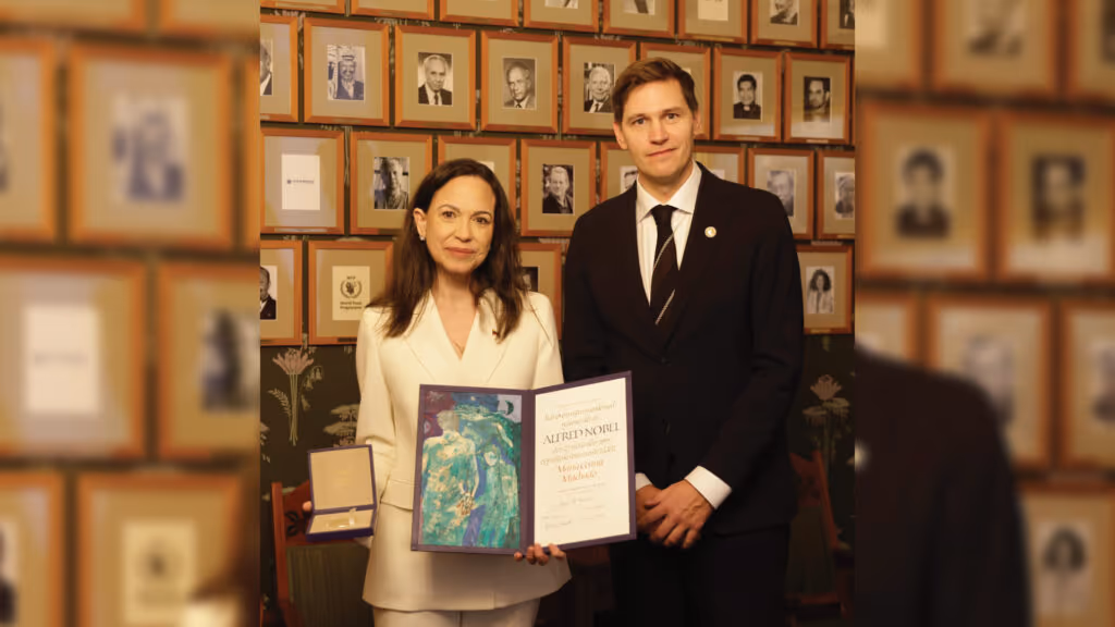 Crusoé: María Corina vai levar o Nobel da Paz para Trump?