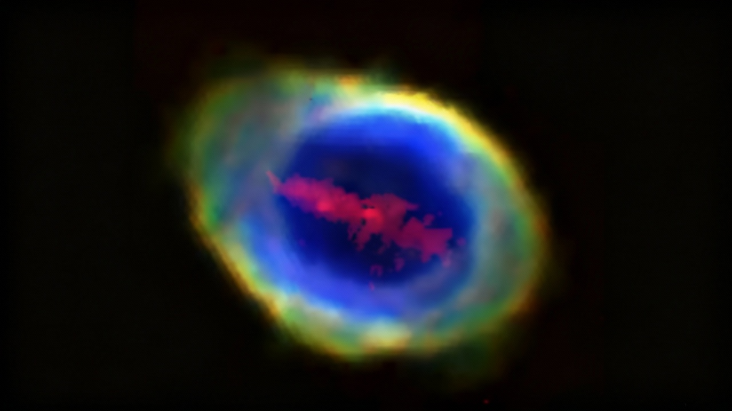 James Webb registra misteriosa 'faixa' de ferro dentro da Nebula do Anel