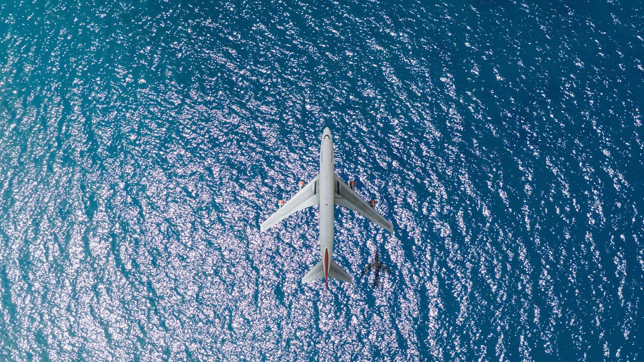 Por que os aviões evitam voar sobre o Oceano Pacífico entre a América e a Ásia