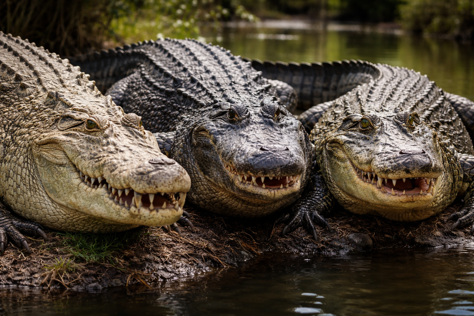 Qual é a diferença entre crocodilo, jacaré e aligátor?