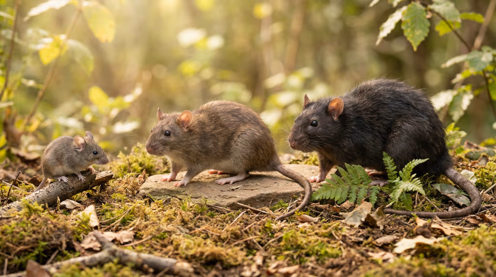 Qual é a diferença entre rato, camundongo e ratazana?