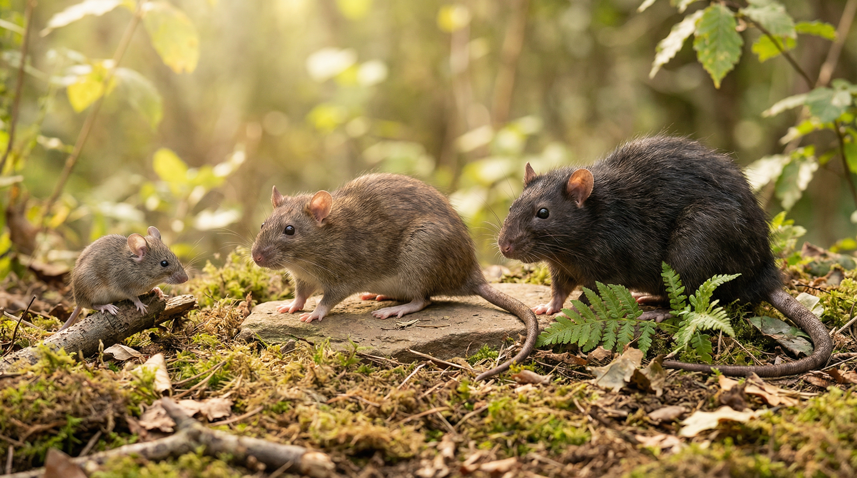 Qual é a diferença entre rato, camundongo e ratazana?