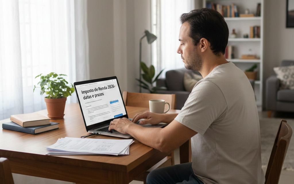 Quando começa a declaração do Imposto de Renda 2026? Veja datas e prazos