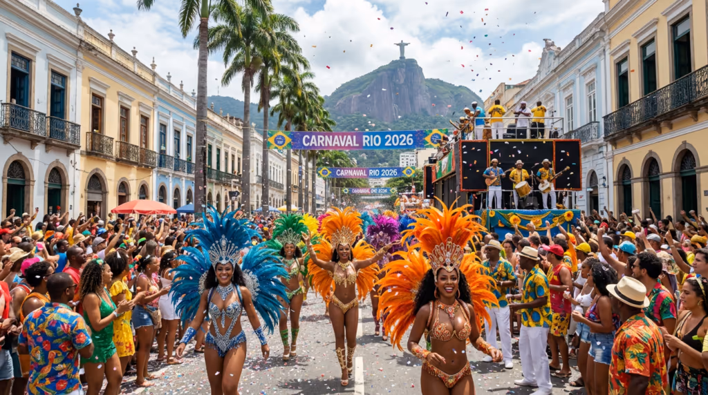 Quando começa o carnaval 2026 no seu estado?