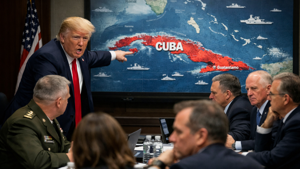 Crusoé: Depois da Groenlândia, Trump mira Cuba