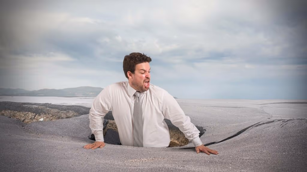 Areia movediça não mata como nos filmes