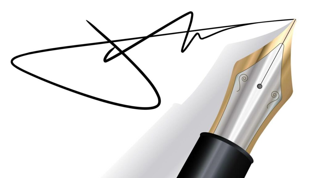 Por que você sublinha sua assinatura? O que esse simples traço revela?