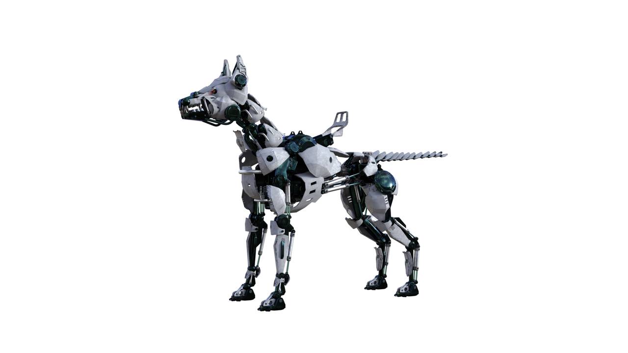 Esse cachorro artificial consegue se equilibrar sozinho em qualquer lugar