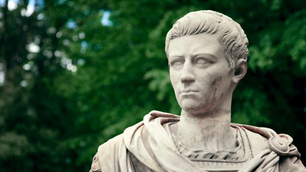 As loucuras políticas de Calígula em Roma