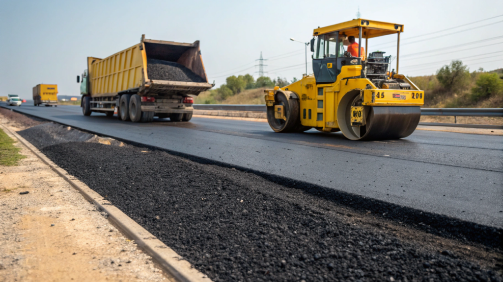 Seu pneu velho pode virar 1 km de estrada e durar 4 mil anos
