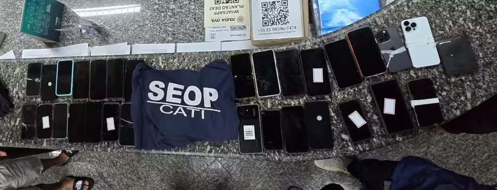 Grávida é presa após roubar 29 celulares no Reveillón de Copacabana