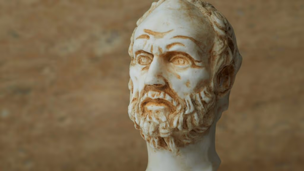 Demócrito, filósofo grego: “O caráter de um homem faz o seu destino”