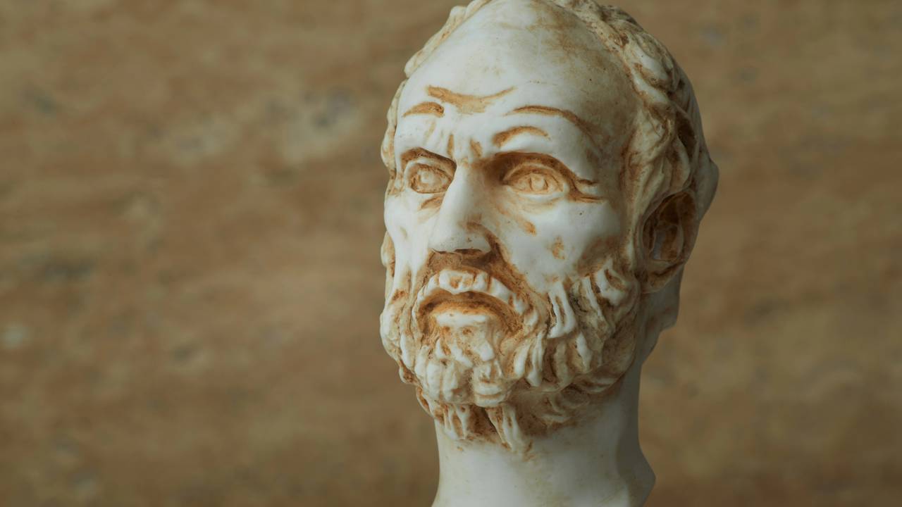 Demócrito, filósofo grego: “O caráter de um homem faz o seu destino”