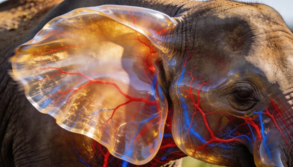 Orelhas gigantes dos elefantes funcionam como ar-condicionado natural e ainda salvam vidas