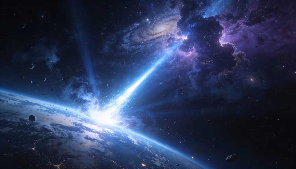 A NASA recebe um sinal de 10 segundos vindo do espaço, que tem 13 bilhões de anos