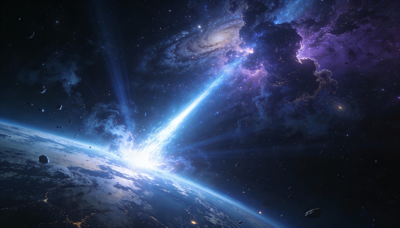 A NASA recebe um sinal de 10 segundos vindo do espaço, que tem 13 bilhões de anos