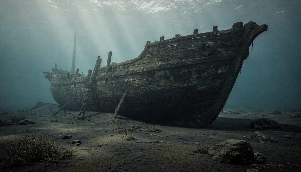Mergulhadores descobriram o maior navio cog medieval da história ao largo da costa da Dinamarca