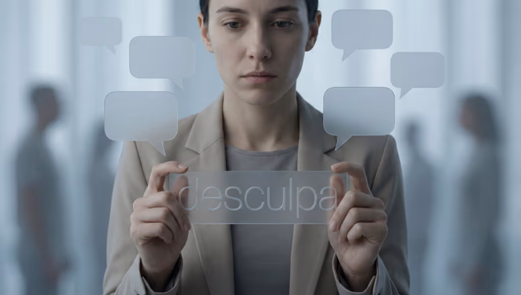 O que significa, segundo psicólogos, falar “desculpa” o tempo todo