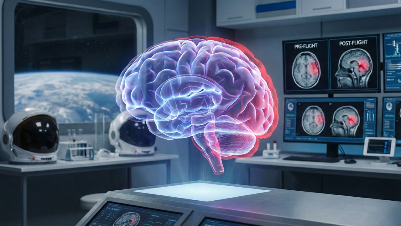 Cientistas descobrem como o cérebro de astronautas muda fora da Terra
