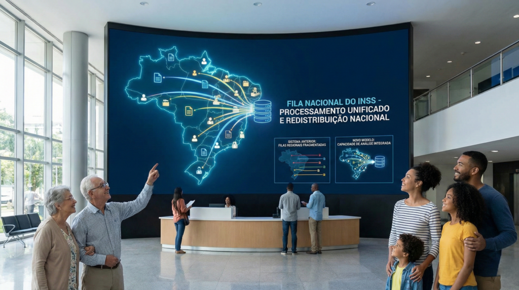 A fila nacional visa unificar todo o processo em um só lugar, diferente de como era antes